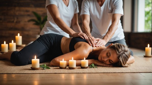 Retrouvez des massages et des cours de yoga au sein de son espace bien-être situé au cœur de quimper