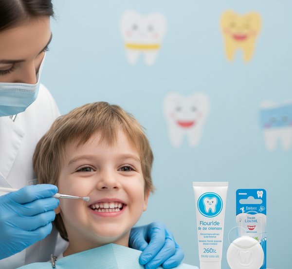 Fluorure et scellants : protéger les dents de vos enfants dès le plus jeune âge